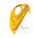 Šátek Relax - žlutá