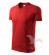 Tričko V-neck - červená