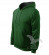 Mikina pánská Hooded Sweater - lahvově zelená