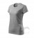 Tričko dámské Basic - tmavě šedý melír